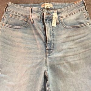 Madewell jeans. New with tags!